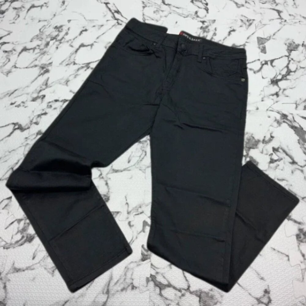 Men's Cipo & Baxx CD412 Fashion Black Denim Pants NWT